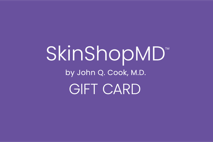 SkinShopMD digital gift card.